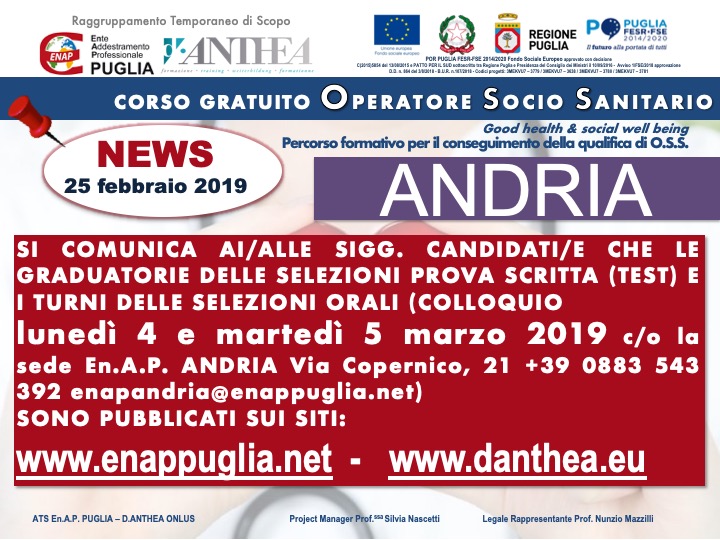 AVVISO ERRATA CORRIGE 1500 TEST 23 gen 2019